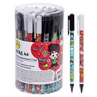 Ручка шар. ХАТ "Влад А4" 083459 синяя,0,7мм,корп.асс.с рис.