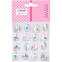 Стразы декор. самокл. deVENTE 8002595 радужные,акрил.,16шт