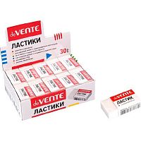 Ластик deVENTE 4070700 белый, синт. каучук, 39*21*10мм к/к