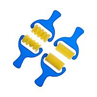 Набор валиков фигурн. поролон.  4шт. MAZARI M-9954 ОПП-уп.