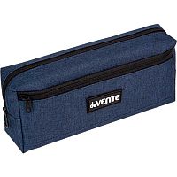 Пенал-косметичка deVENTE 210*90*45 7020672 (70предм.) прямоуг.,тёмн.-синий,полиэстер,аппл.