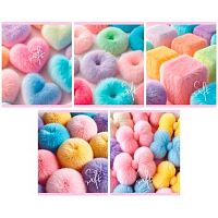 Тетрадь 48л. (клетка) ЭКСМО "Soft" ТК489657 мел.карт.,мат.лам.с эфф."мокрый шёлк"