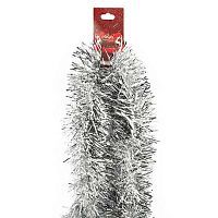 Мишура 2м 8см ЛЬДИНКА серебро 212479