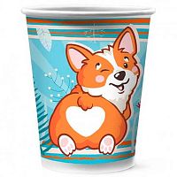 Стакан бум. "Корги" 250мл (6шт) 863-270 (303927)
