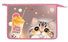 Папка д/тетрадей А4 ХАТ "Juice Story" 03047 1отд.,пласт.,на молн.