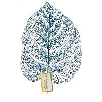 Ветка декоративная "Сказочный папоротник. Сапфир" 40см 201-2965