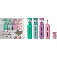 Набор маркеров текст.  4цв. deVENTE "Mentality" 5045509 скош.,1-5мм,пластик/к.