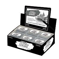 Ластик-клячка КОКОС 232369 каучук,40*35*10см,пластик.футляр,серый