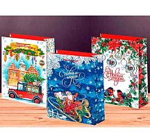 Пакет подар. Микрос 33*45см НГ Ч45381 лам. матовый микс