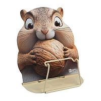 Подставка для книг ФЕНИКС "Бурундук" 72646 металл.,3угл.наклона,17,7*18*15,5см