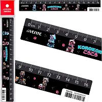 Линейка 16см deVENTE "Korokoro" 5091520 пластик,дизайн.