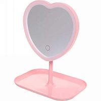 Зеркало настол. с подсветкой "Mary Touch-Heart" 354-046