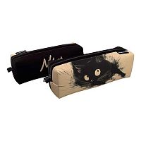 Пенал-косметичка EK 210*70*70 "Blur Cat" 62867 квадро,полиэстер