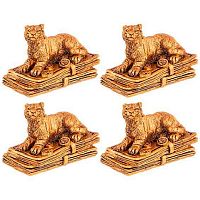 Набор фигурок "Денежный Тигр" (4шт) 5*2,7*5,2см 117-344