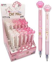 Ручка гелевая авт. "Пиши-Стирай" INTELLIGENT Aodemei DL-193 синяя,0,5мм,с грипом,фигуркой,асс.