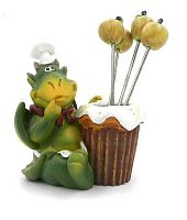  Дракон с вилочками для тартинок 8,1см CNR65335