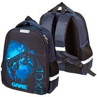 Ранец школьный ATTOMEX "Optima. Game" 7033601 жёстк.,37*28*18см,700гр.