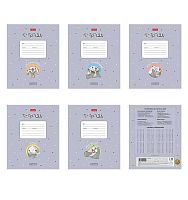 Тетрадь 18л. (клетка) ХАТ "Калан Кеша" скругл.углы,асс.