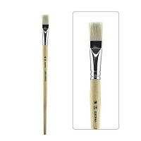 Кисть щетина №16 плоская Альбатрос