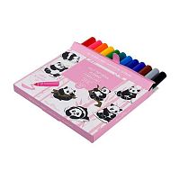 Фломастеры JUMBO 12цв. BV "Happycolor" 32-0070 вент.колп.,к/к