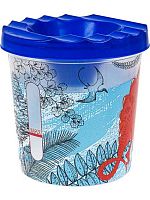 Стакан-непроливайка Проф-Пресс "Красный динозавр" С-8160 прозр.