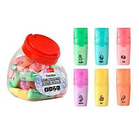 Маркер текст. ФЕНИКС "Морские тайны" 58696 (бирюз.,ванил.,лаванд.,мятн.,персик.,розов.) банка