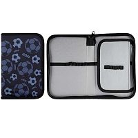 Пенал 1отд. 200*130*30 КОКОС "Football champions" ПО-41/261739 карт.,ткань,откидн.планка