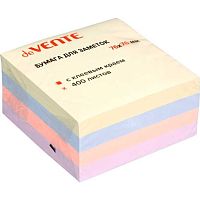 Кл.бумага д/заметок 76*76мм deVENTE 400л. 2010504 4цв.