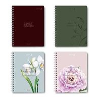 Тетрадь 48л. (линейка) СВЕТОЧ спираль "Нежный аромат" Т320 (02039)