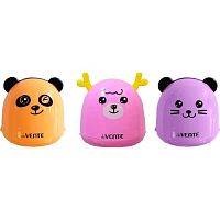 Точилка с контейнером 1отв. deVENTE "Cuties" 8031304 пластик.,асс.