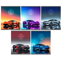 Тетрадь 48л. (клетка) ЭКСМО "SuperCar" ТК489644 мел.карт.,глянц.лам.