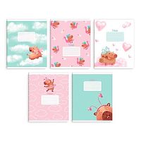 Тетрадь 12л. (клетка) ФЕНИКС "Капибара-милашка" 70898 выб.уф-лак,мел.карт.,асс.	