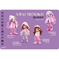 Покрытие настольное deVENTE 43*29см "Amai Menoko" 8061607 пластик,500мкм