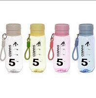 Бутылка д/воды 680мл "Отличный день" 359-1256 пластик,асс.